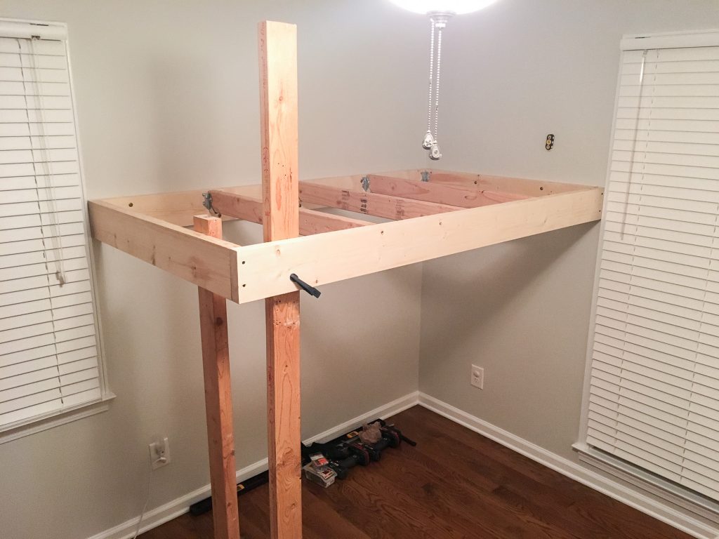 DIY Loft bed for boy’s room – You can, man.